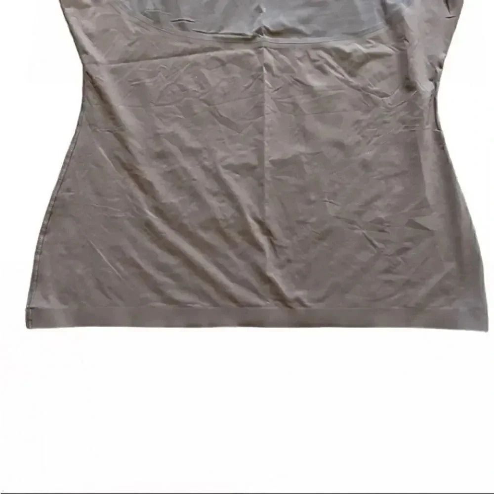 Spanx Microfiber Tan Lightweight Breathable Non-Compression Shaper Tank Top XL - Picture 4 of 11